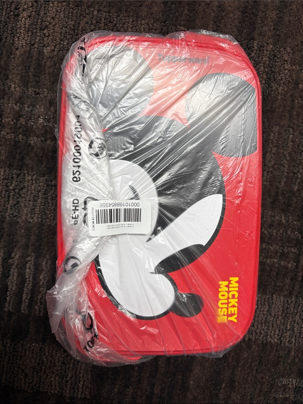 Brand New Tupperware Slim Mickey Lunch Divided Container